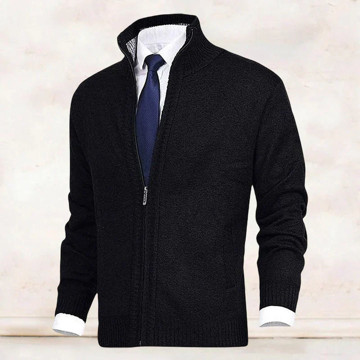 Chic Ribbed Cardigan for a Stylish Twist