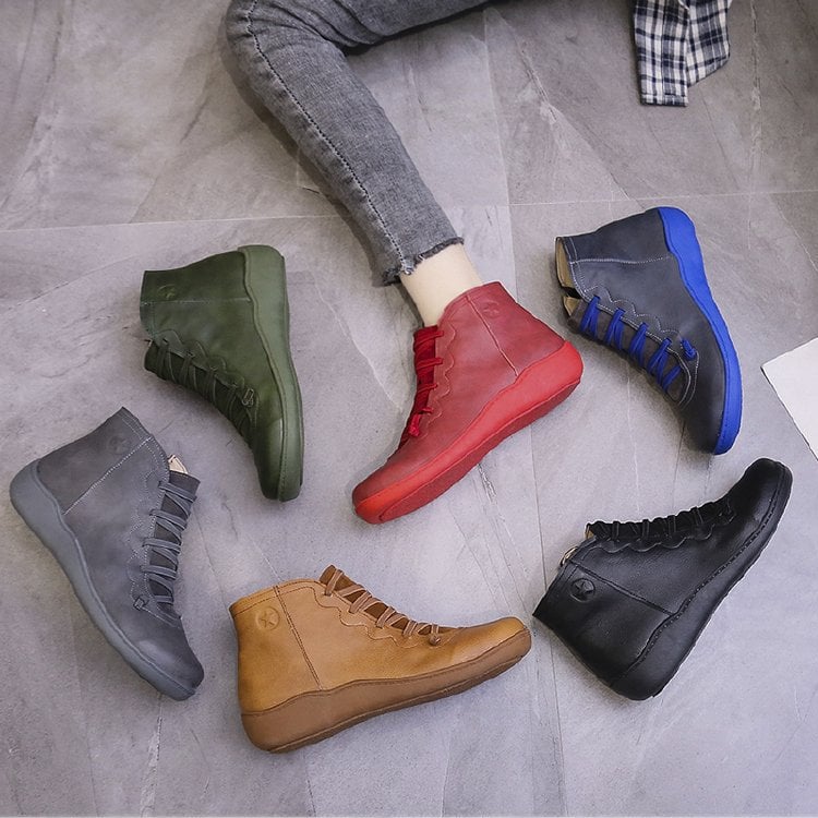 Luxurious Comfort Leather Orthopedic Footwear