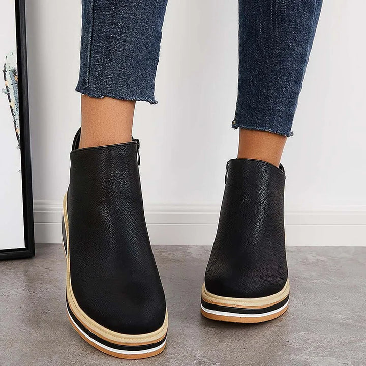 Chic and Cozy Wool-Lined Boots