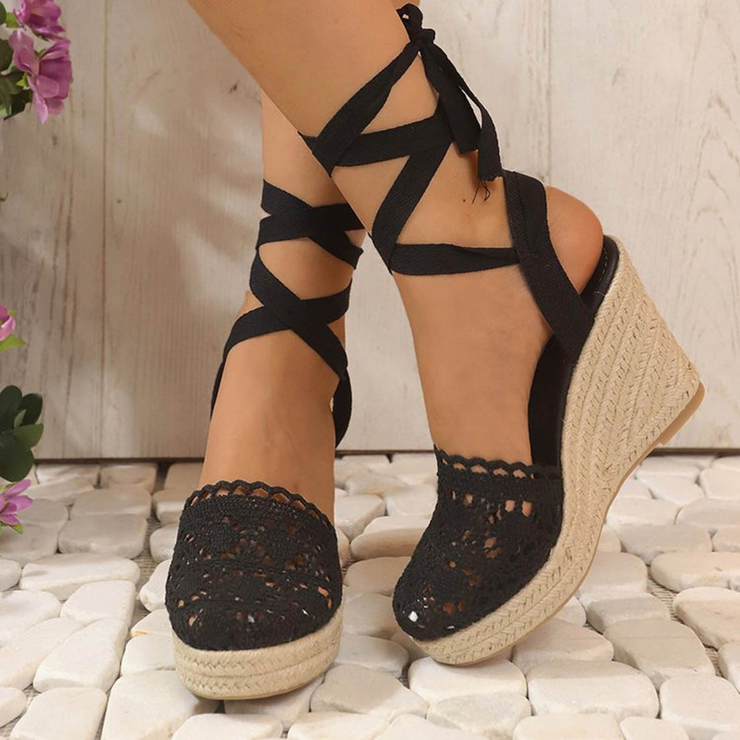 Chic Wedge Heel Sandals for Effortless Style