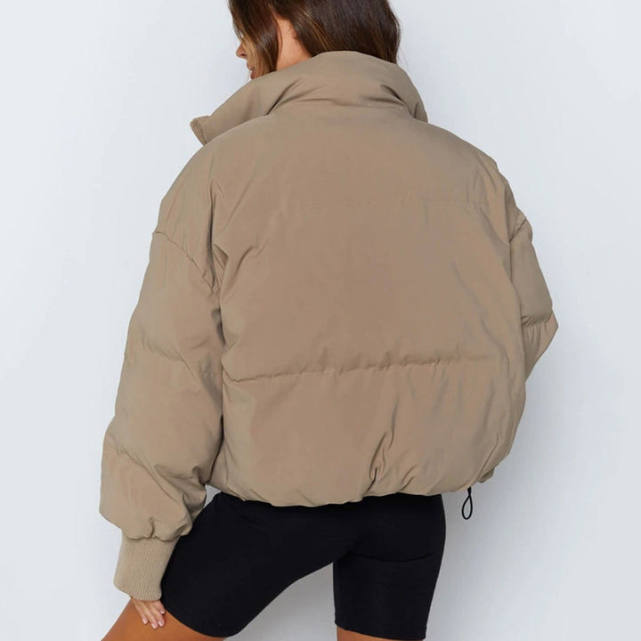 Cozy Puff Crop Jacket for Effortless Style