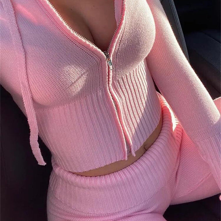 Chic & Flirty Knitted Ensemble