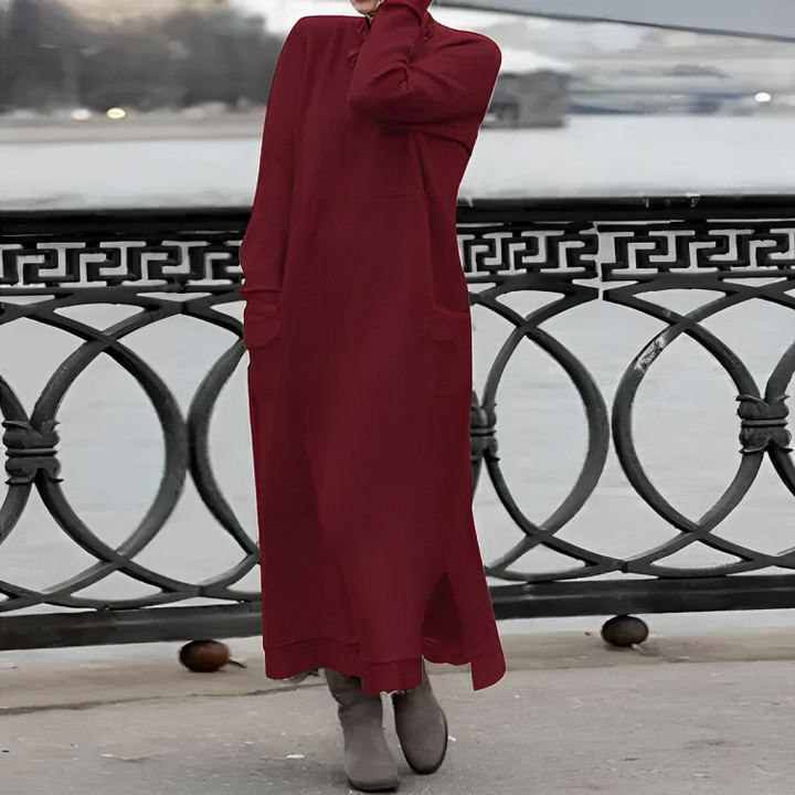 Enchanting Autumn Elegance Dress
