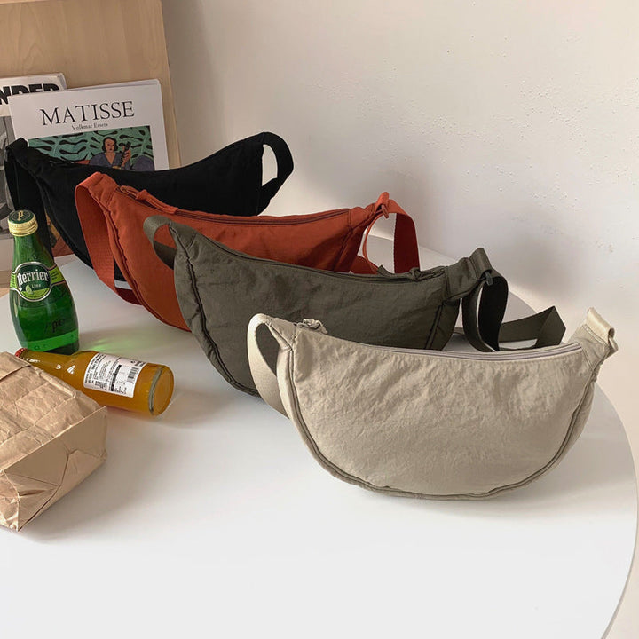 Chic Half Moon Crossbody Bag