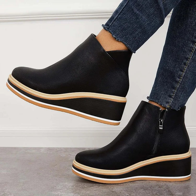 Chic and Cozy Wool-Lined Boots