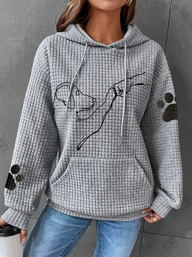 Cozy Fit Puppy Hoodie