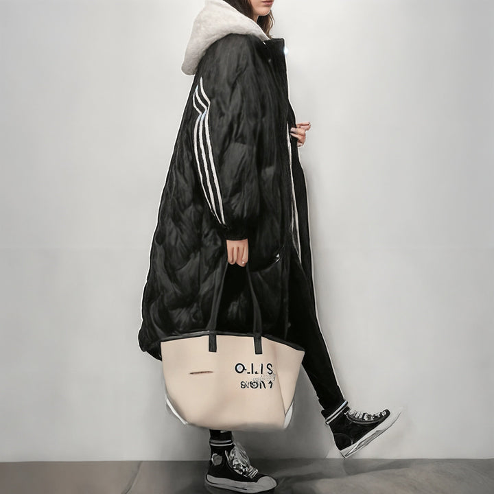 Elegant Women's Long Down Coat for Ultimate Warmth