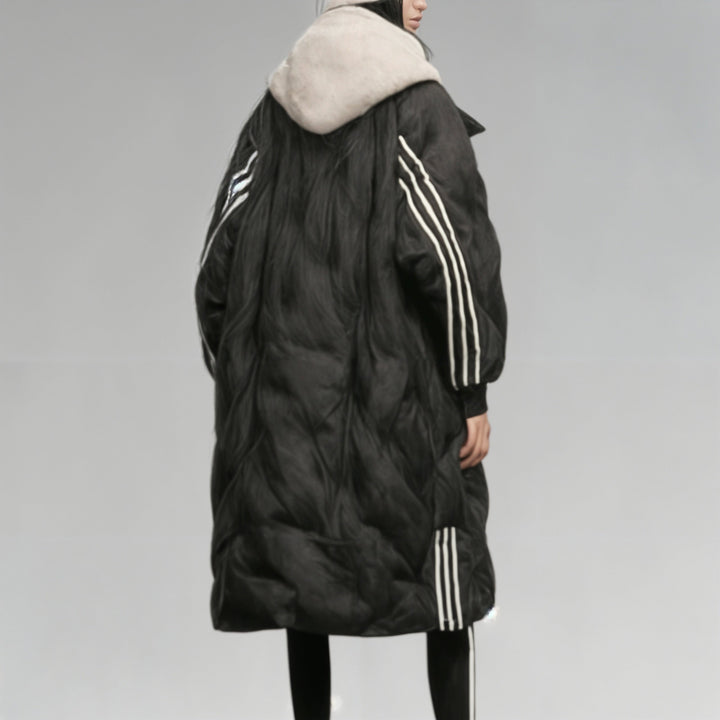 Elegant Women's Long Down Coat for Ultimate Warmth