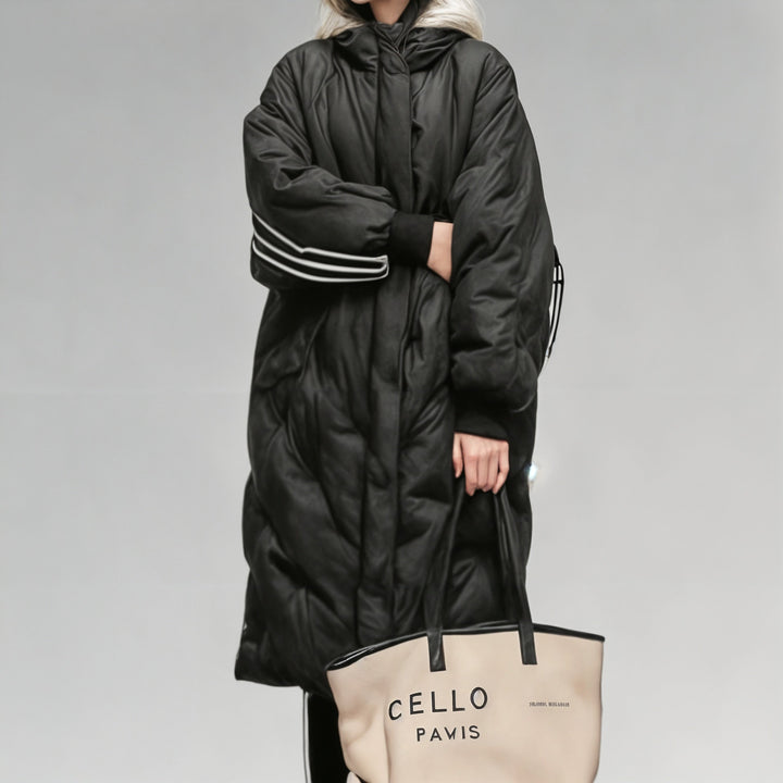 Elegant Women's Long Down Coat for Ultimate Warmth