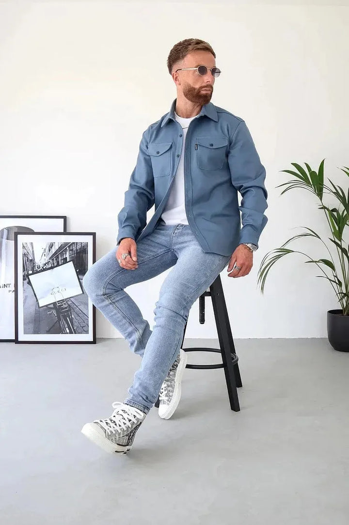 Stylish Button-Up Jacket for Ultimate Comfort