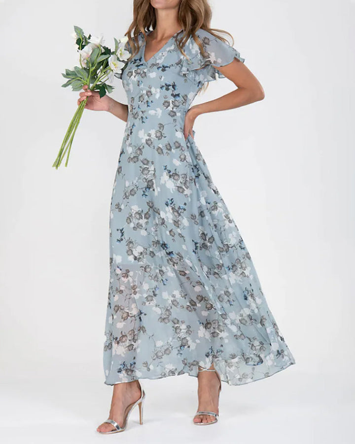 Elegant Floral Delight Dress