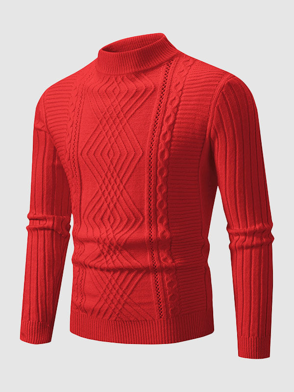 Stylish Twist Slim Fit Sweater