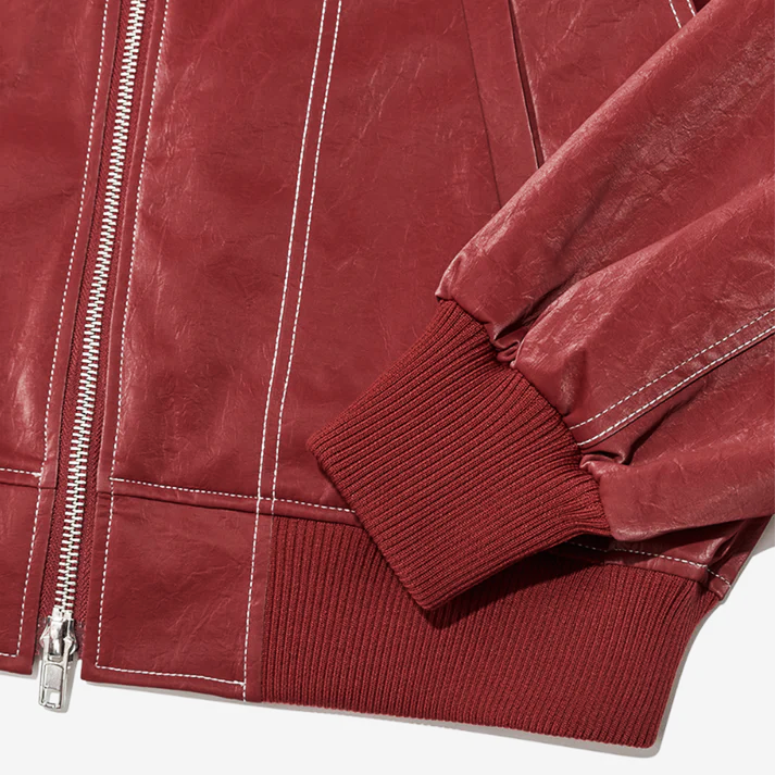 Stylish Oversized Leather Jacket for a Bold Look