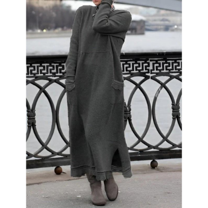 Luxurious Cozy Maxi Dress for Unparalleled Comfort and Style