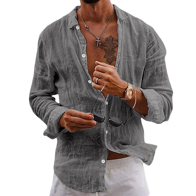 Elevate Your Wardrobe with the Luxurious Linen Shirt
