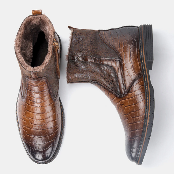 Cozy Leather Boots for All-Day Comfort