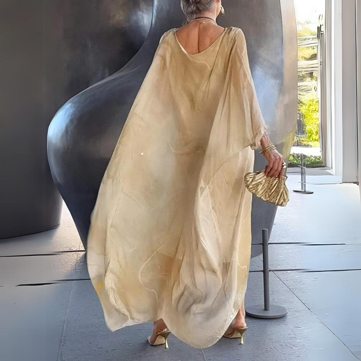 Exquisite Silk Chiffon Dress for Timeless Elegance