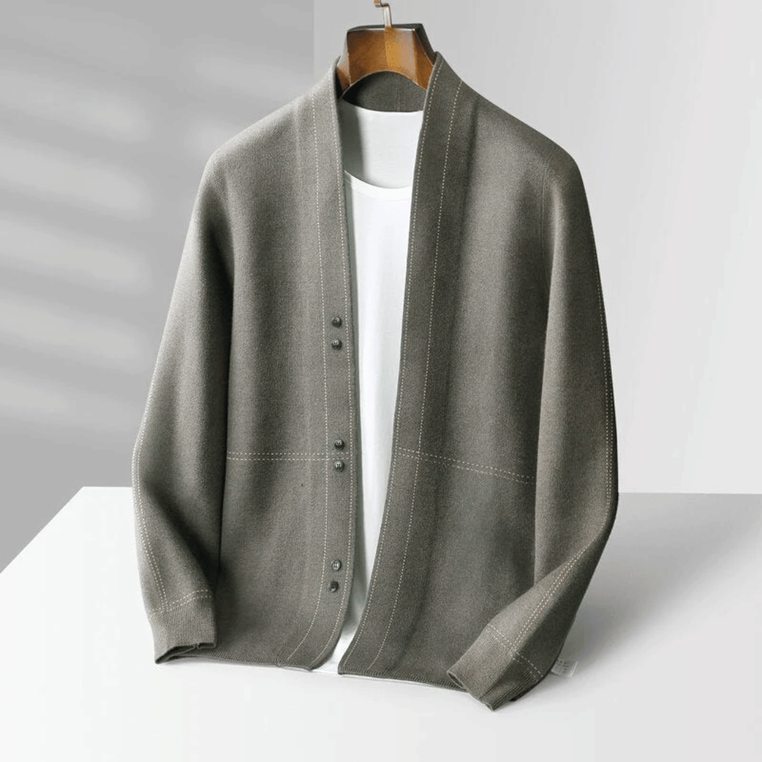 Luxurious Virgin Wool Cardigan for Ultimate Comfort
