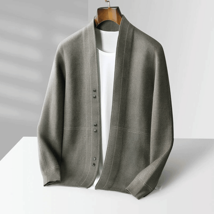 Luxurious Virgin Wool Cardigan for Ultimate Comfort