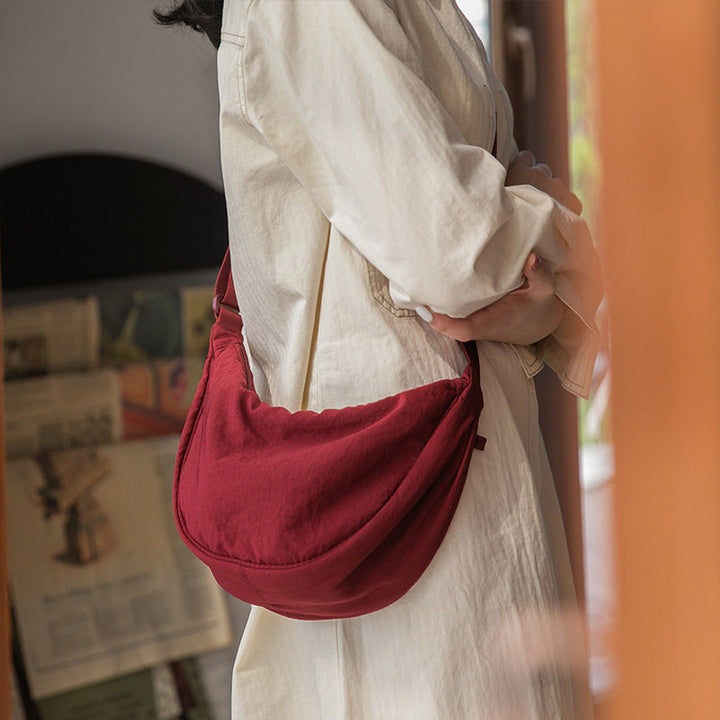 Chic Half Moon Crossbody Bag