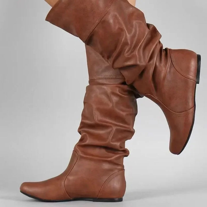 Chic Cowboy Mid-Calf Boots