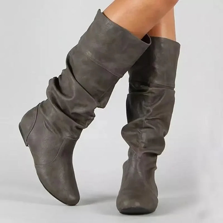 Chic Cowboy Mid-Calf Boots