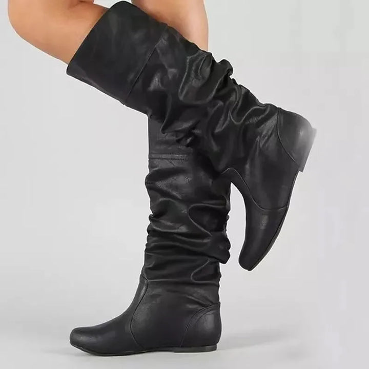 Chic Cowboy Mid-Calf Boots