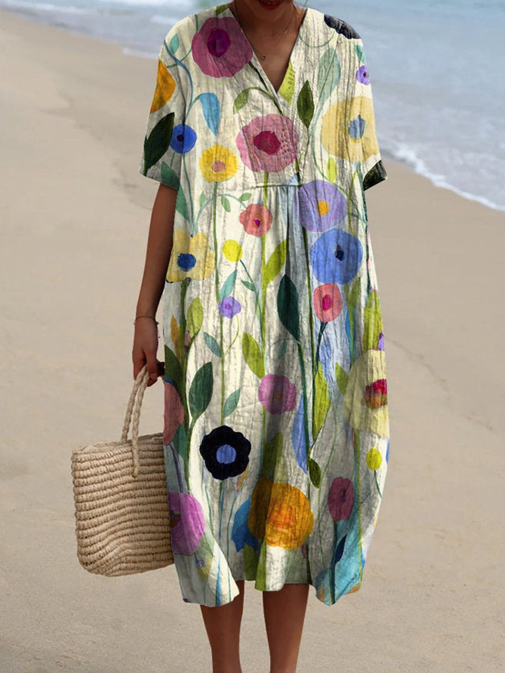 Elegant Floral Dress for Effortless Charm