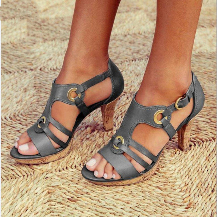 Stylish and Comfortable High Heel Sandals for All-Day Wear
