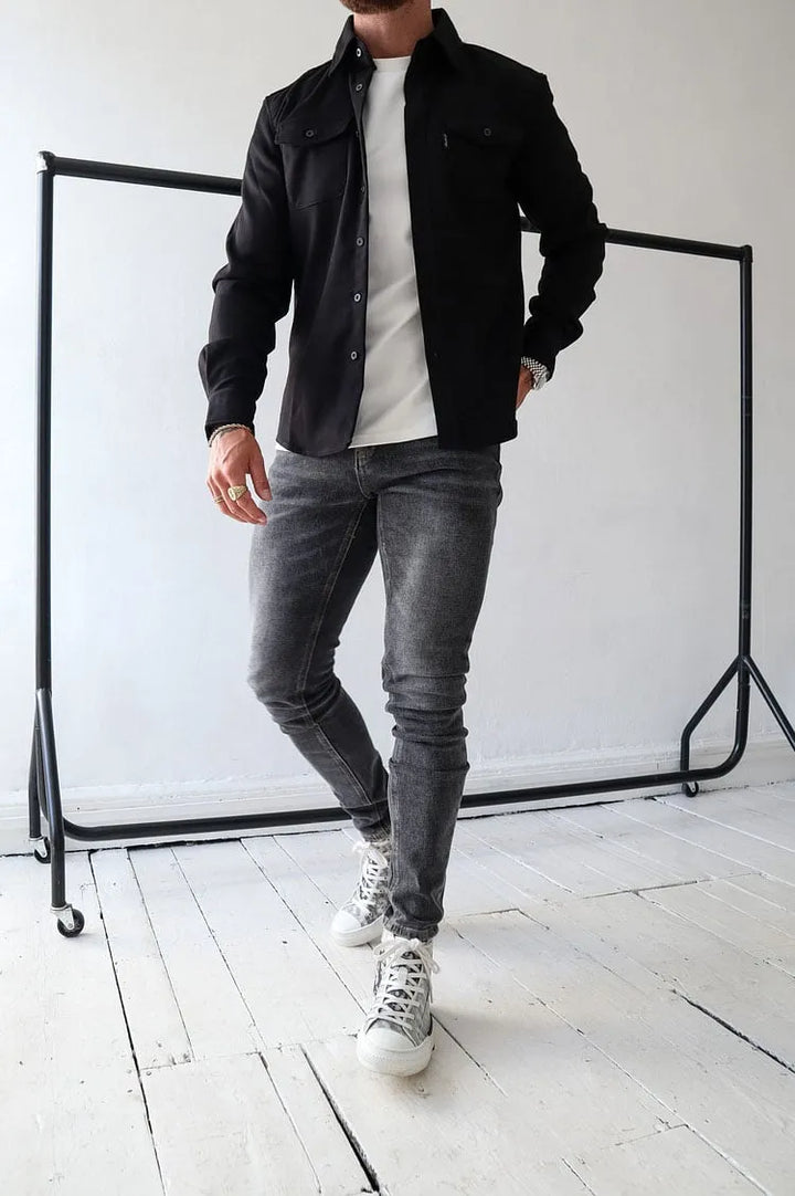 Stylish Button-Up Jacket for Ultimate Comfort