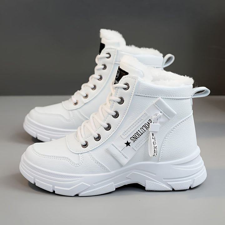 Cozy fleece-lined boots for ultimate comfort