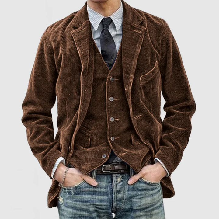 Elevate Your Style with the Corduroy Suit Jacket