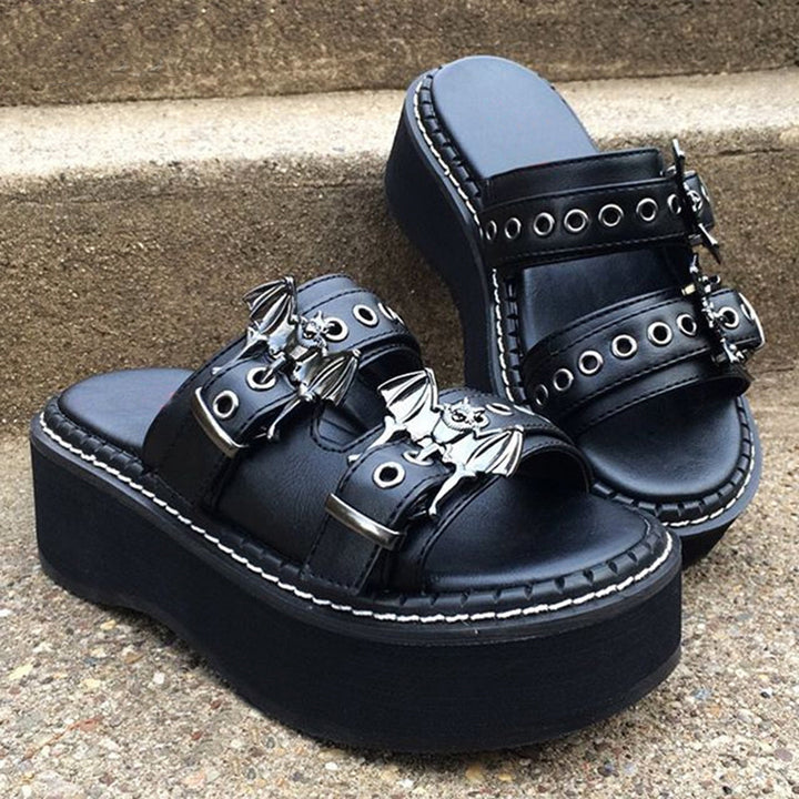 Willow Bat-Inspired Punk Slippers