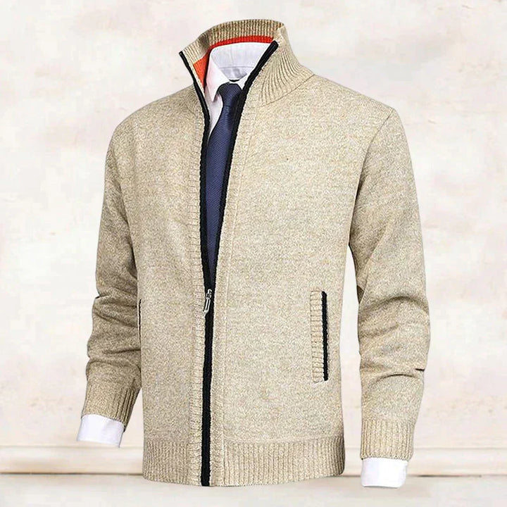 Chic Ribbed Cardigan for a Stylish Twist