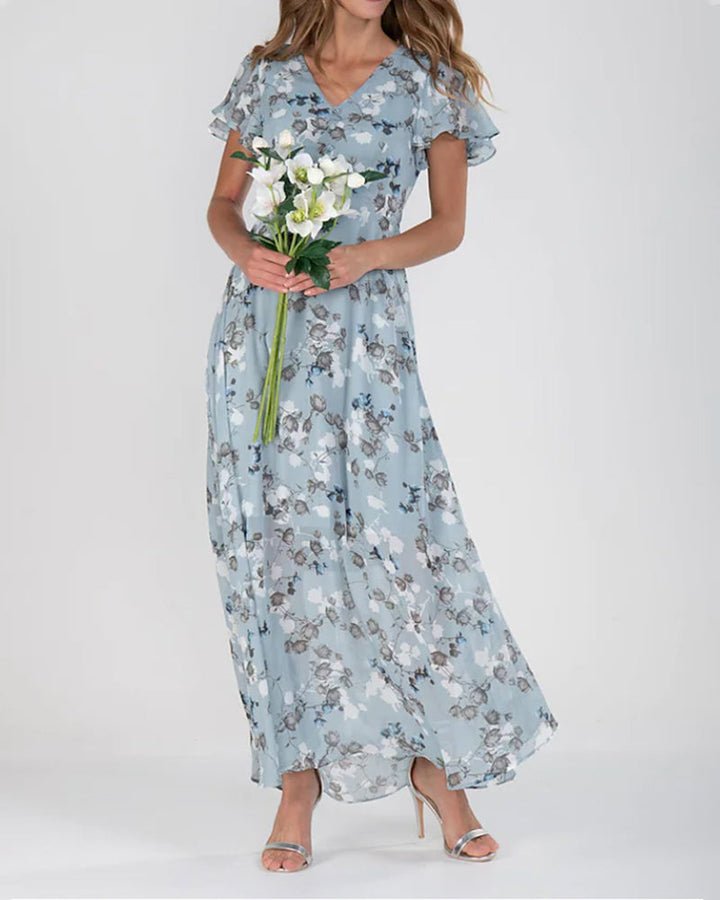 Elegant Floral Delight Dress