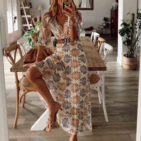 Elegant & Cozy Maxi Dress for Ultimate Comfort