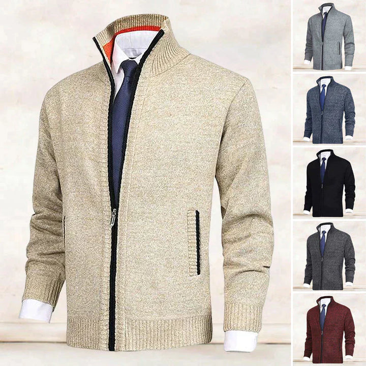 Chic Ribbed Cardigan for a Stylish Twist