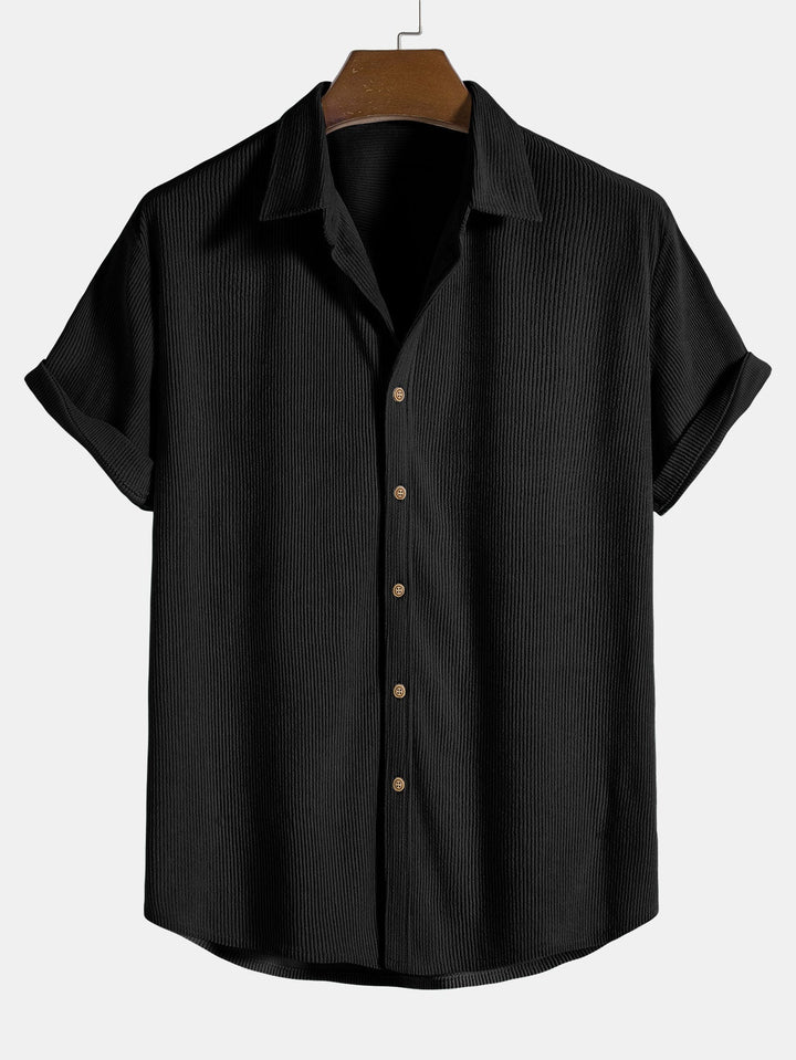 Stylish Modern Classic Polo & Shorts Ensemble