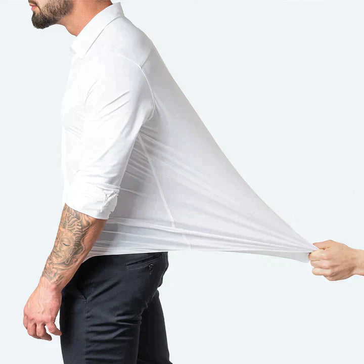 Wrinkle-Resistant Long Sleeve Shirt for Effortless Style