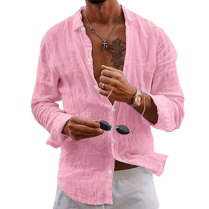 Elevate Your Wardrobe with the Luxurious Linen Shirt