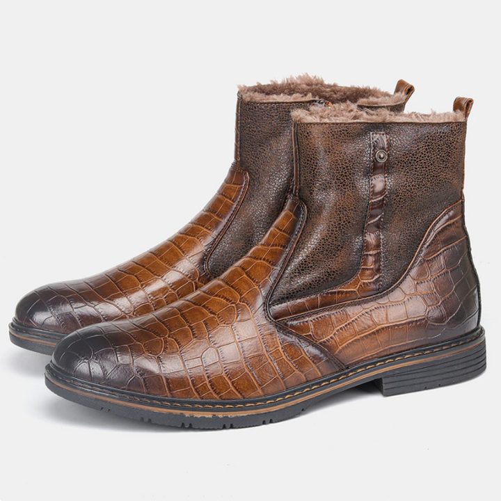 Cozy Leather Boots for All-Day Comfort
