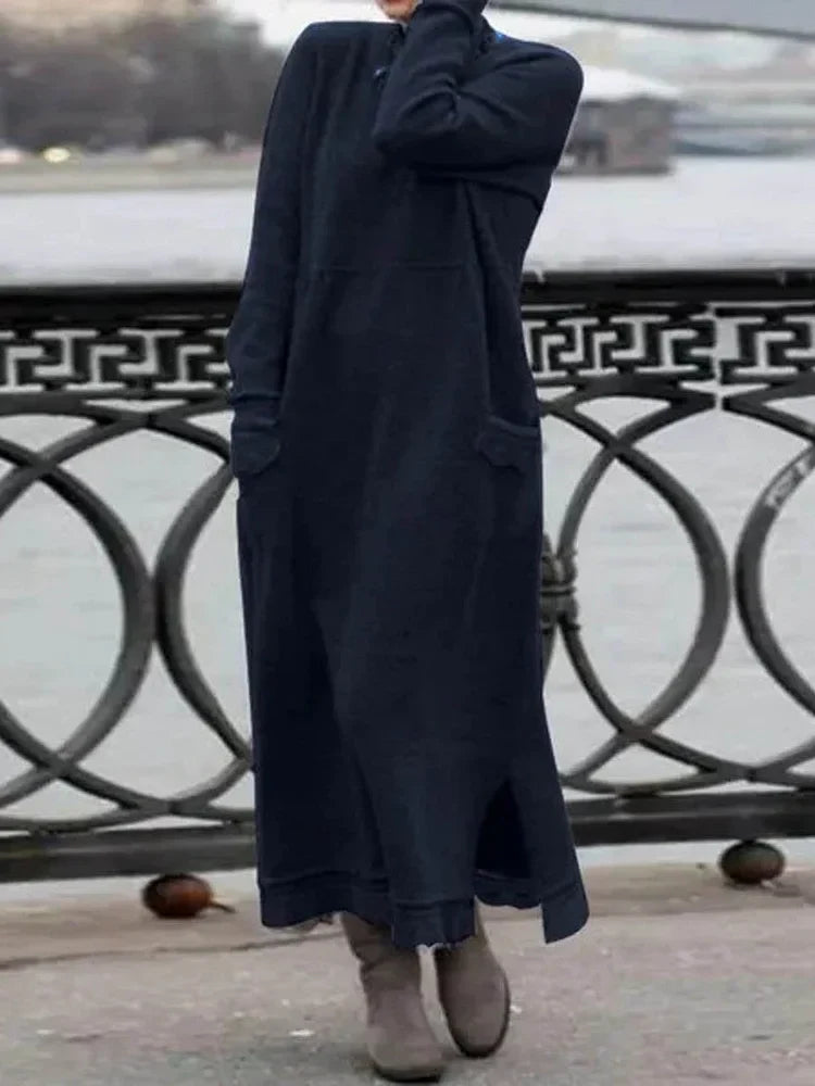 Luxurious Cozy Maxi Dress for Unparalleled Comfort and Style