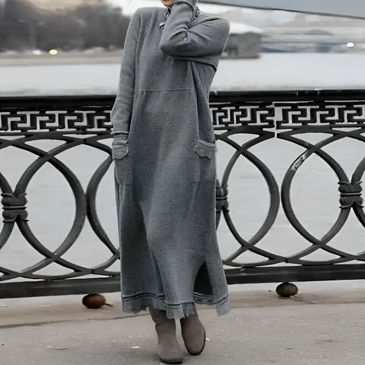 Enchanting Autumn Elegance Dress