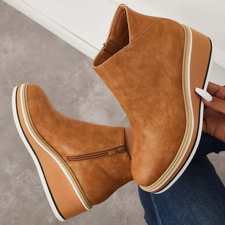 Chic and Cozy Wool-Lined Boots