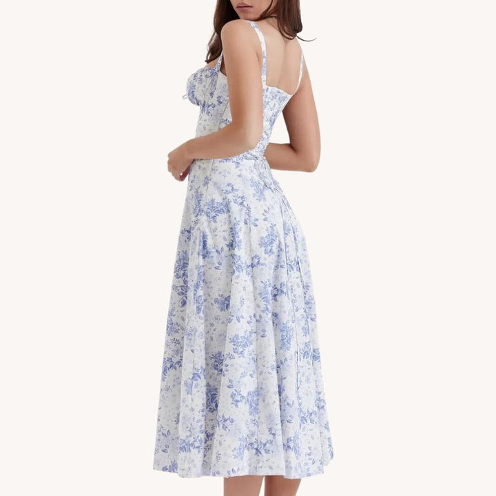 Gorgeous Floral Bustier Dress for a Stunning Look
