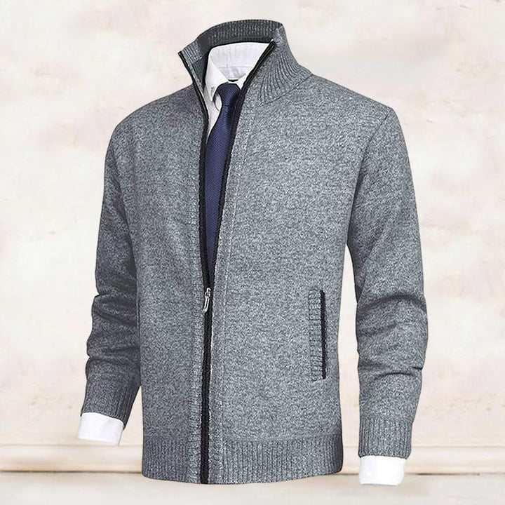 Chic Ribbed Cardigan for a Stylish Twist