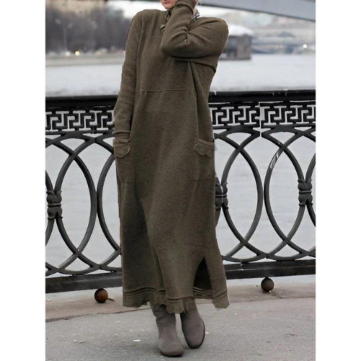 Luxurious Cozy Maxi Dress for Unparalleled Comfort and Style