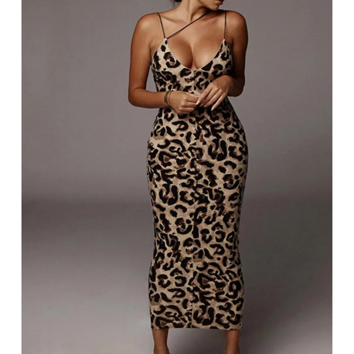 Stunning Animal Print Dress for a Magical Look