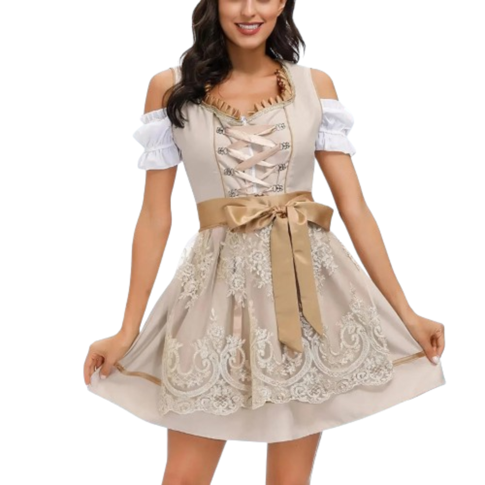 Stunning Embroidered Costume by Fleurine