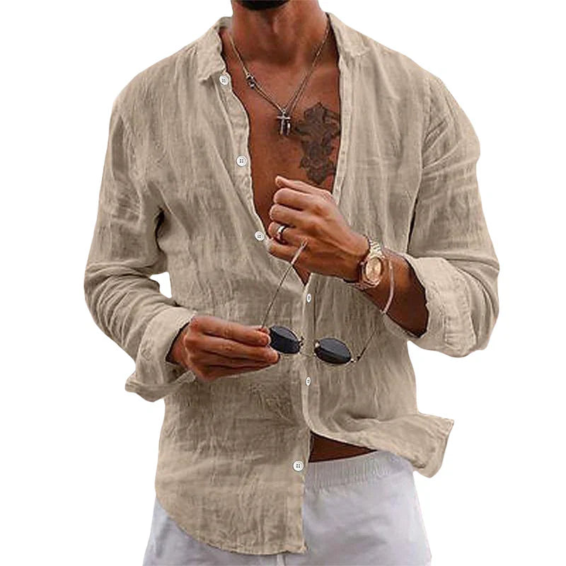Elevate Your Wardrobe with the Luxurious Linen Shirt